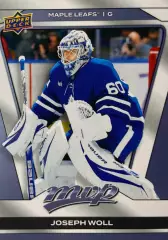 Хоккей. Карточка Joseph Woll - Джозеф Уолл Toronto Maple Leafs - Торонто НХЛ/NHL