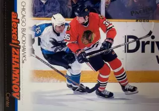 Карточка Алексей Жамнов Chicago Blackhawks/Чикаго, Спартак,Динамо Москва НХЛ/КХЛ