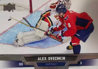 Карточка Александр Овечкин Washington Capitals/Вашингтон, Динамо Москва НХЛ КХЛ