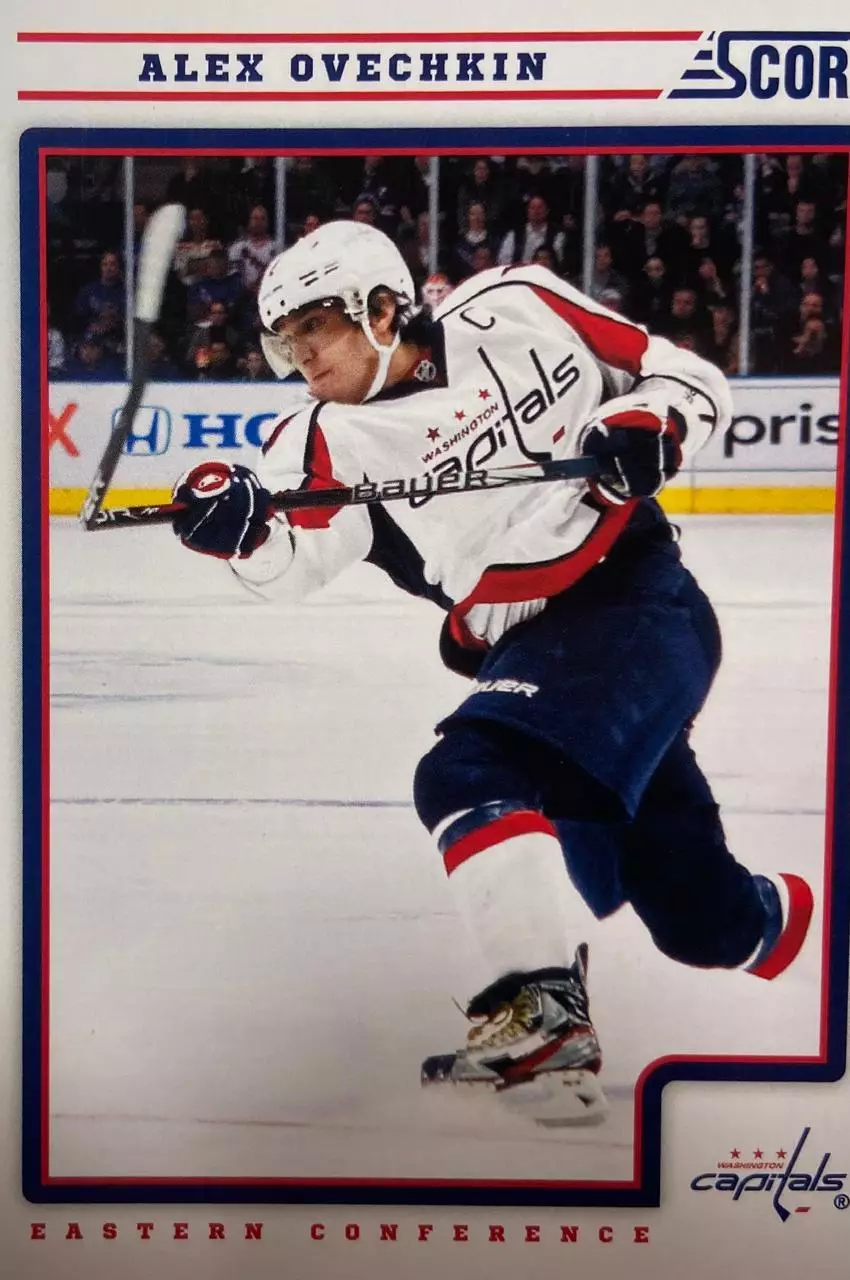 Карточка Александр Овечкин Washington Capitals/Вашингтон, Динамо Москва НХЛ-КХЛ
