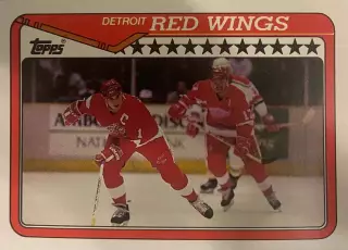 Хоккей. Карточка Steve Yzerman-Стив Айзерман Detroit Red Wings-Детройт НХЛ/NHL