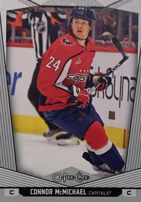 Карточка Connor McMichael-Коннор Макмайкл Washington Capitals-Вашингтон НХЛ-NHL