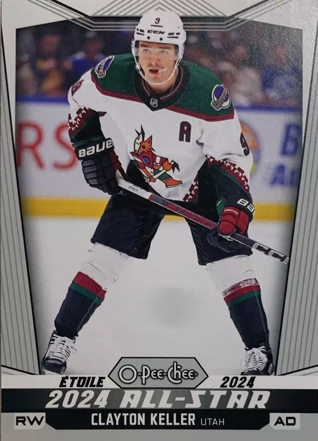 Карточка Clayton Keller-Клейтон Келлер Arizona Coyotes-Аризона, Utah-Юта НХЛ/NHL