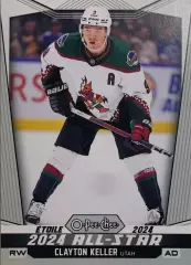 Карточка Clayton Keller-Клейтон Келлер Arizona Coyotes-Аризона, Utah-Юта НХЛ/NHL