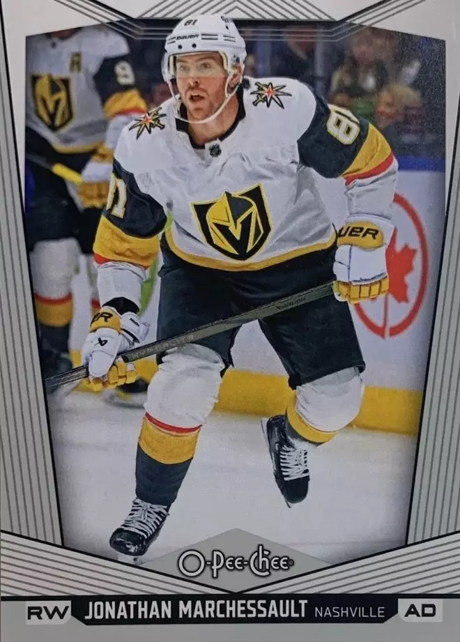 Карточка Jonathan Marchessault - Джонатан Маршессо Vegas Golden Knights НХЛ/NHL