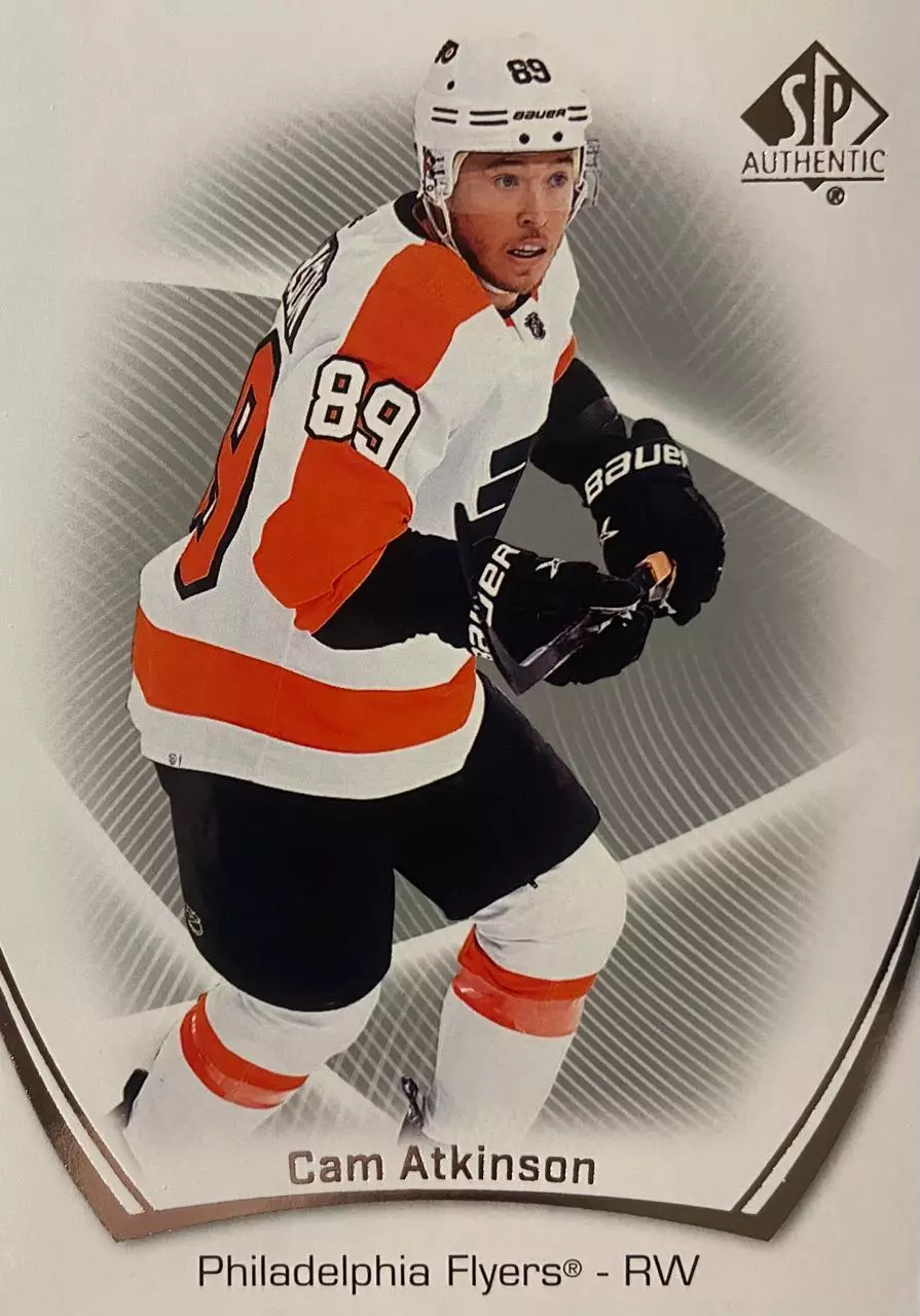 Карточка Cam Atkinson - Кэм Аткинсон Philadelphia Flyers - Филадельфия НХЛ NHL