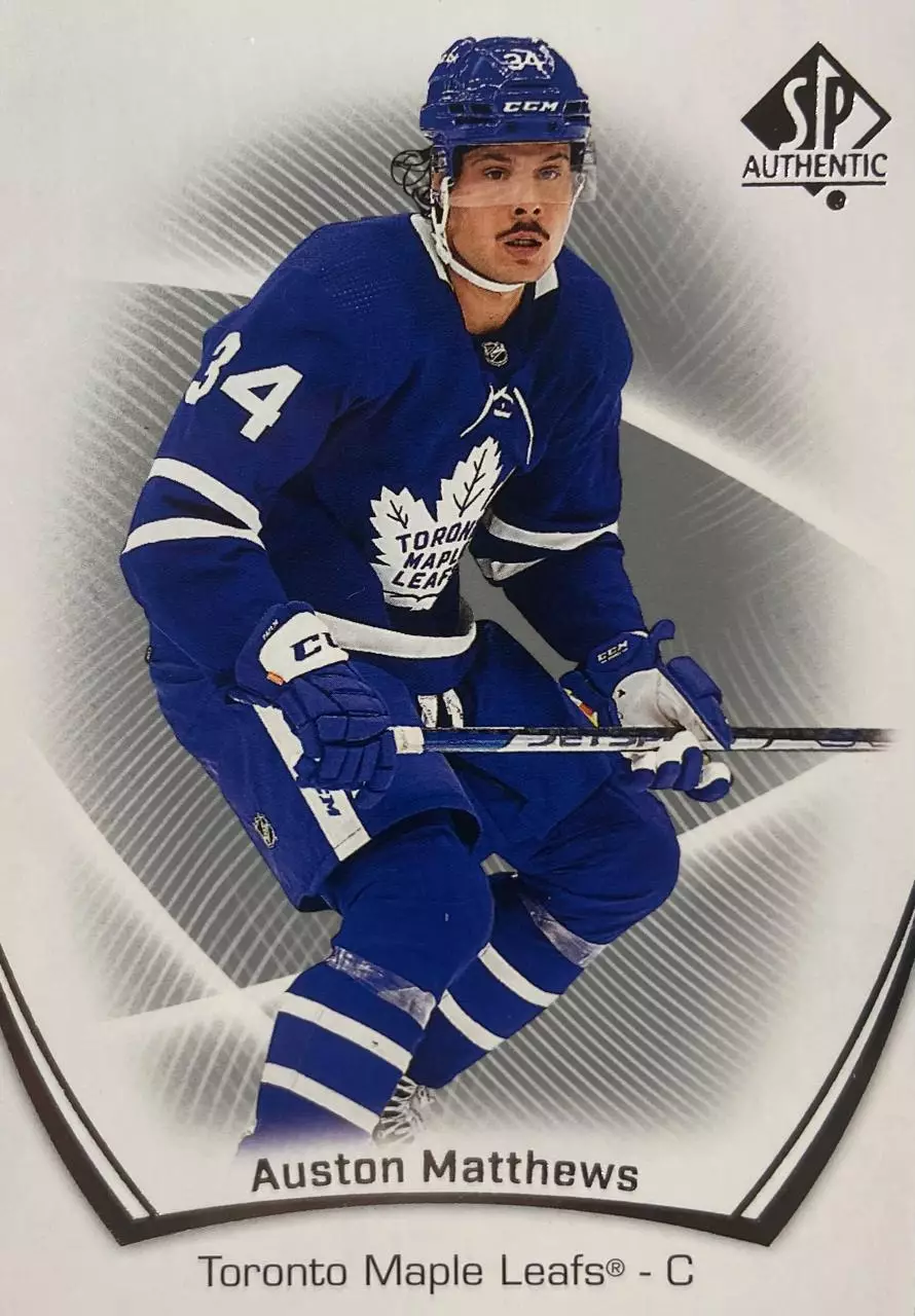Карточка Auston Matthews - Остон Мэттьюс Toronto Maple Leafs-Торонто НХЛ-NHL
