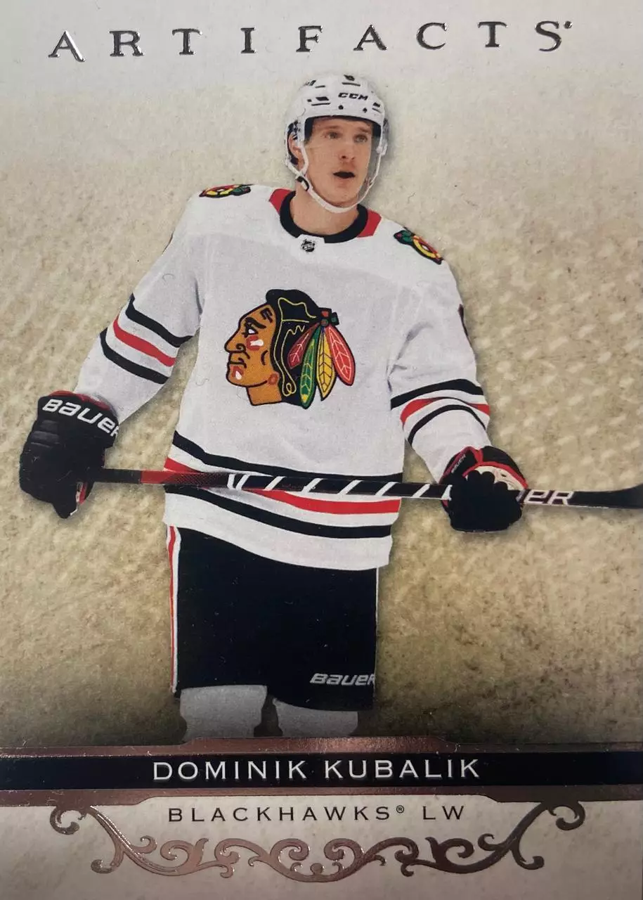 Карточка Dominik Kubalik - Доминик Кубалик Chicago Blackhawks - Чикаго НХЛ/NHL