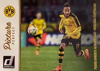 Футбол. Карточка Aubameyang/Пьер-Эмерик Обамеянг Боруссия Дортмунд Panini 2016
