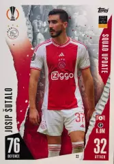 Футбол. Карточка Йосип Шутало Аякс, Динамо Загреб Лига Европы 2023/24 TOPPS