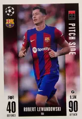 Футбол. Карточка Роберт Левандовский Барселона, Бавария Лига Чемпионов 2023/24