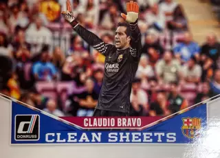 Футбол. Карточка Claudio Bravo - Клаудио Браво Барселона Panini/Панини 2015