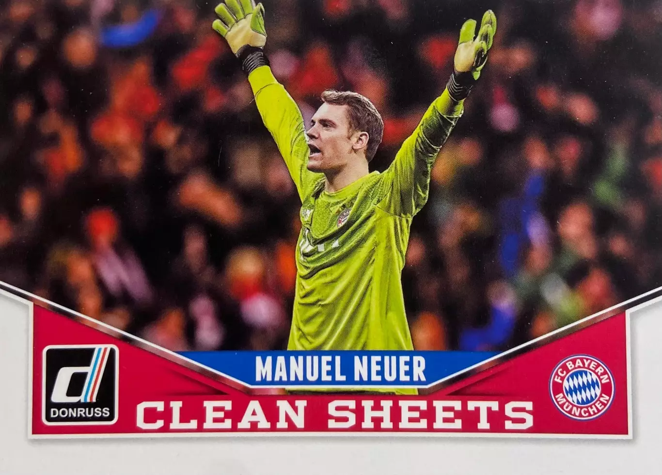 Футбол. Карточка Manuel Neuer - Мануэль Нойер Бавария Мюнхен Panini/Панини 2015