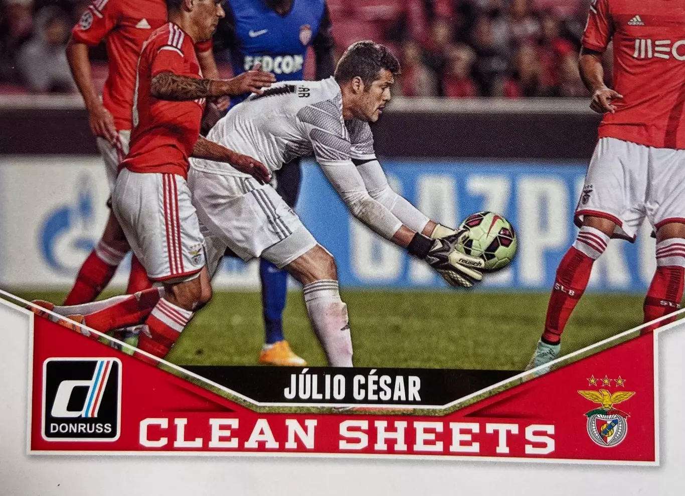 Футбол. Карточка Julio Cesar/Жулио Сезар Бенфика Panini/Панини 2015