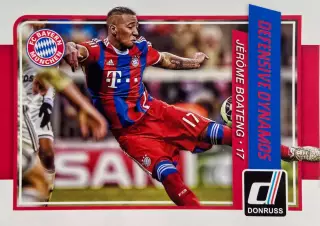 Футбол. Карточка Jerome Boateng/Жером Боатенг Бавария Мюнхен Panini/Панини 2015
