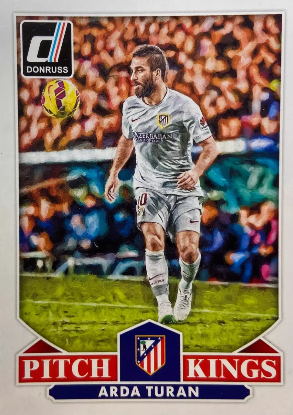 Футбол. Карточка Arda Turan/Арда Туран Атлетико Мадрид, Барселона Panini 2015