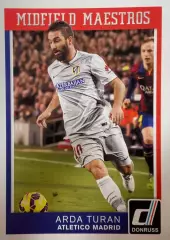 Футбол. Карточка Arda Turan/Арда Туран Атлетико Мадрид, Барселона Panini 2015