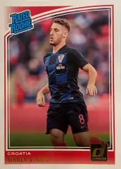 Футбол. Карточка Никола Влашич Хорватия, ЦСКА Москва Panini/Панини 2018-19