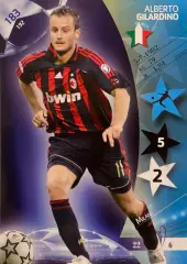 Футбол. Карточка Альберто Джилардин Милан Лига Чемпионов 2006-07 Panini