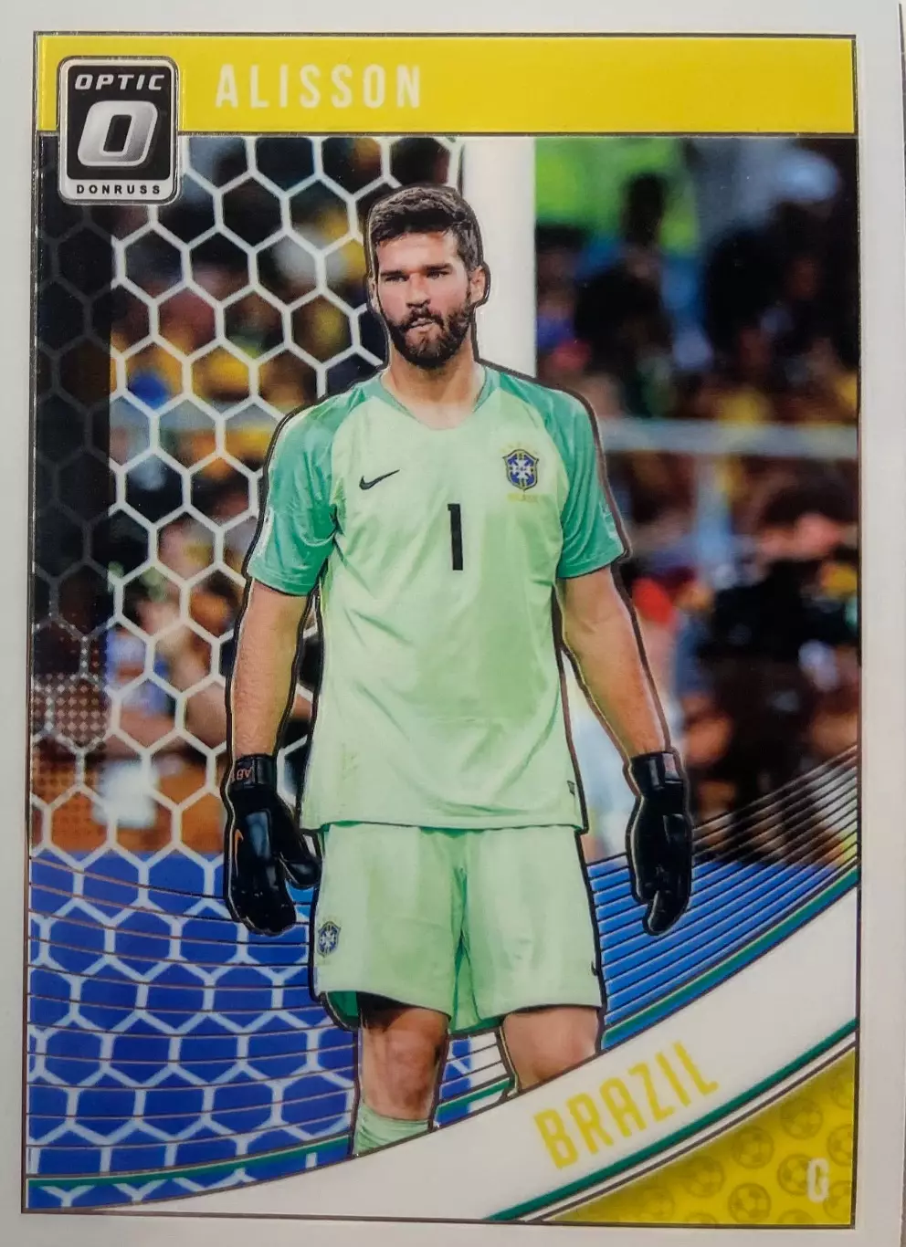 Футбол Карточка Alisson/Алиссон Бекер Бразилия, Ливерпуль, Рома Panini 2018-19