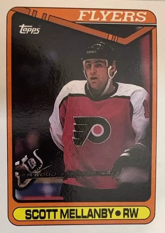 Карточка Scott Mellanby - Скотт Мелланби Philadelphia Flyers-Филадельфия НХЛ-NHL