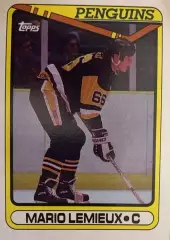 Хоккей. Карточка Mario Lemieux-Марио Лемье Pittsburgh Penguins-Питтсбург НХЛ/NHL