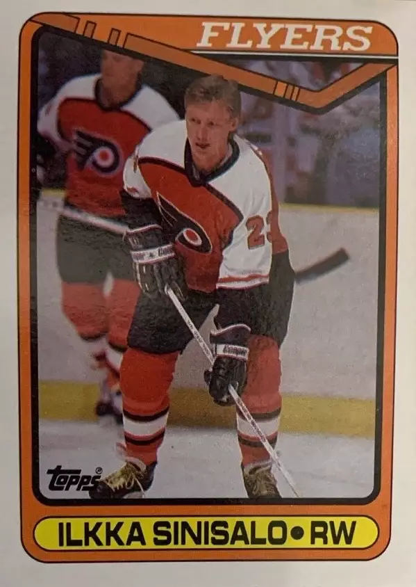 Карточка Ilkka Sinisalo - Илкка Синисало Philadelphia Flyers-Филадельфия НХЛ/NHL