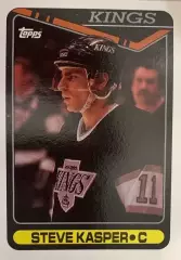 Хоккей. Карточка Steve Kasper - Стив Каспер Los Angeles Kings - Кингз НХЛ-NHL