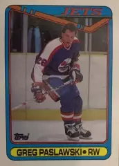 Хоккей. Карточка Greg Paslawski - Грег Паславски Winnipeg Jets-Виннипег НХЛ/NHL