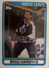Хоккей. Карточка Brad Marsh - Брэд Марш Toronto Maple Leafs - Торонто НХЛ/NHL