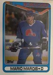 Хоккей. Карточка Mario Marois - Марио Маруа Quebec Nordiques - Квебек НХЛ/NHL