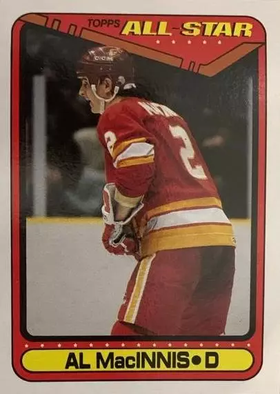 Хоккей. Карточка Al MacInnis - Эл Макиннис Calgary Flames-Калгари Флэймз НХЛ NHL