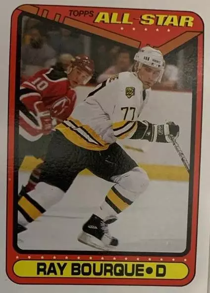 Хоккей. Карточка Ray Bourque - Рэй Бурк Boston Bruins-Бостон Брюинз НХЛ-NHL