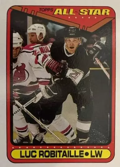 Хоккей. Карточка Luc Robitaille - Люк Робитайл Los Angeles Kings - Кингз НХЛ NHL