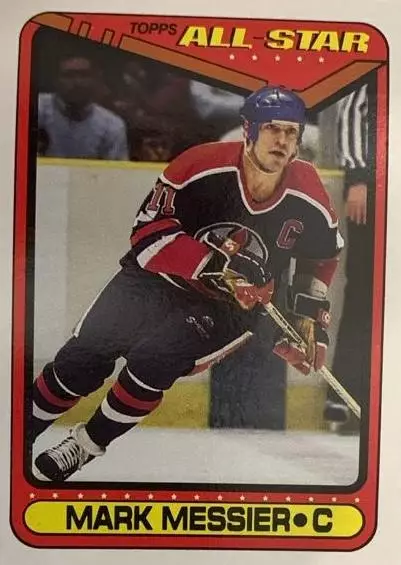 Хоккей Карточка Mark Messier-Марк Мессье Edmonton Oilers-Эдмонтон Ойлерз НХЛ NHL