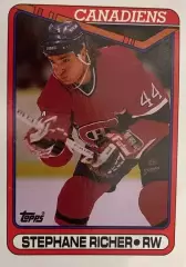 Хоккей. Карточка Stephane Richer-Стефан Рише Montreal Canadiens-Монреаль НХЛ-NHL