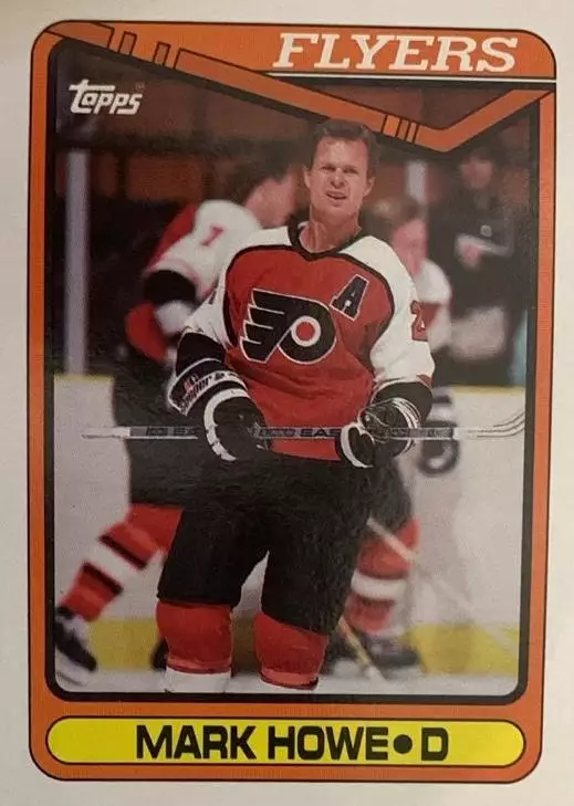 Карточка Mark Howe - Марк Хоу Philadelphia Flyers - Филадельфия Флайерз НХЛ/NHL