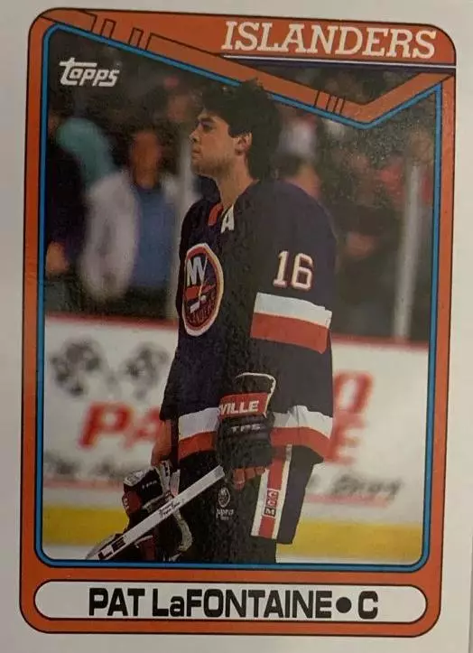 Карточка Pat LaFontaine - Пэт Лафонтейн New York Islanders - Айлендерс НХЛ-NHL