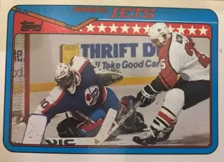 Хоккей. Карточка Daniel Berthiaume-Даниэль Бертюм Winnipeg Jets-Виннипег НХЛ/NHL