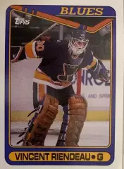 Хоккей. Карточка Vincent Riendeau-Венсан Риндо St. Louis Blues-Сент-Луис НХЛ-NHL