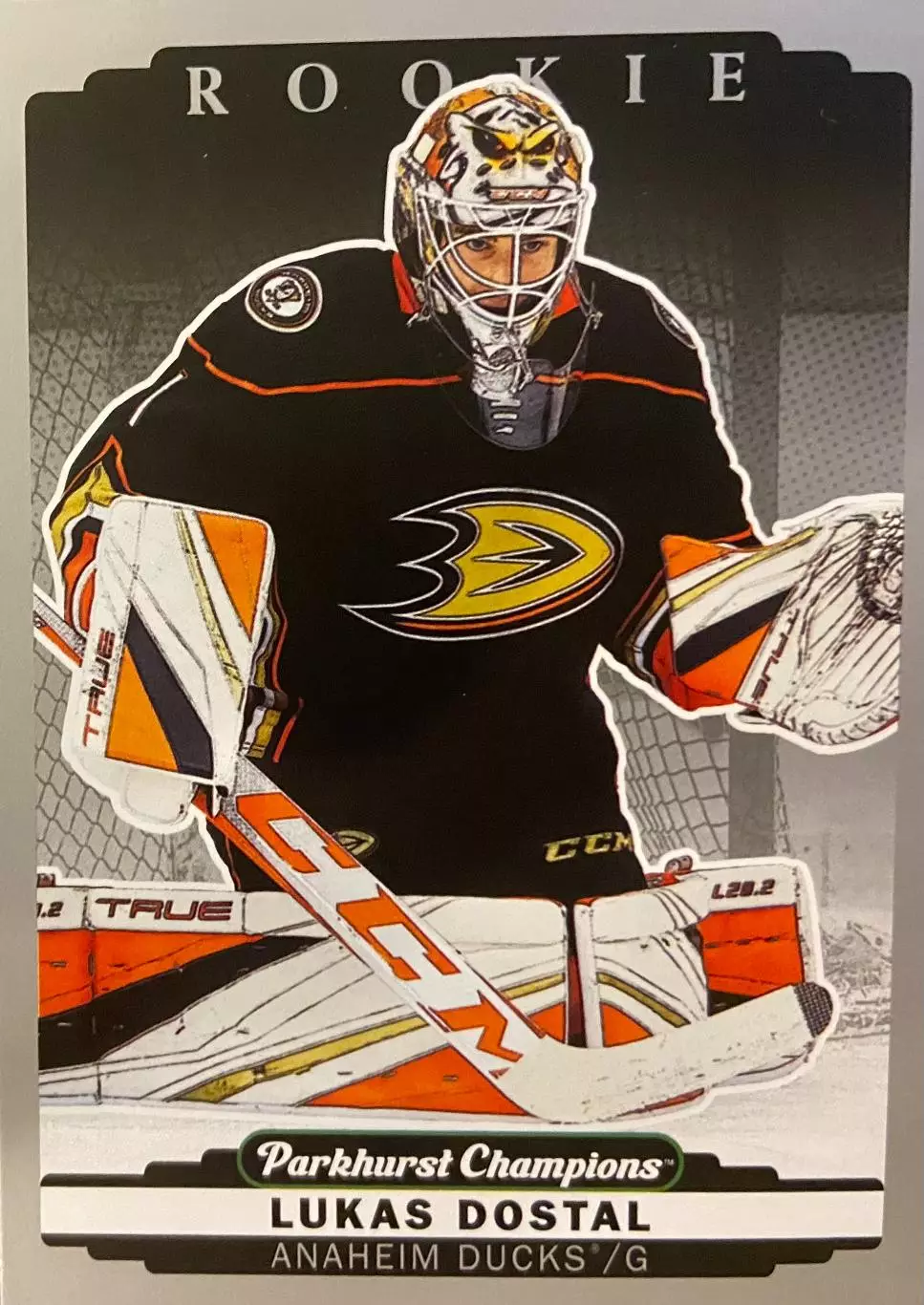 Хоккей. Карточка Lukas Dostal-Лукаш Досталь Anaheim Ducks - Анахайм Дакс НХЛ-NHL