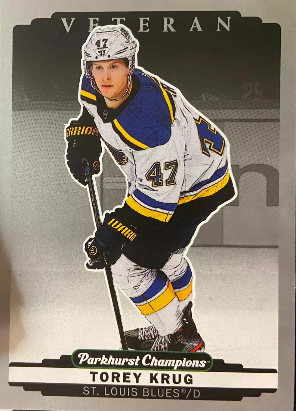 Хоккей. Карточка Torey Krug - Тори Круг St. Louis Blues - Сент-Луис Блюз НХЛ/NHL