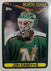 Хоккей. Карточка Jon Casey - Джон Кейси Minnesota North Stars-Миннесота НХЛ-NHL