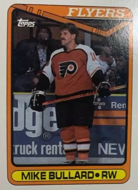 Хоккей. Карточка Mike Bullard - Майк Буллард Philadelphia Flyers-Флайерз НХЛ/NHL