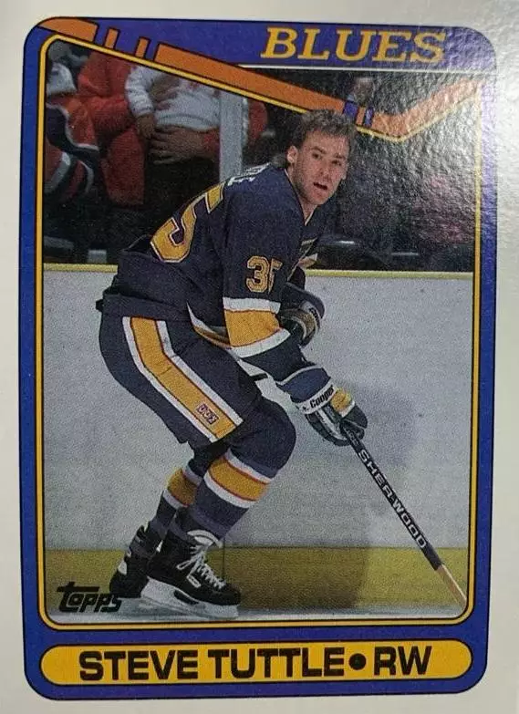 Хоккей Карточка Steve Tuttle - Стив Таттл St. Louis Blues/Сент-Луис Блюз НХЛ/NHL