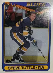 Хоккей Карточка Steve Tuttle - Стив Таттл St. Louis Blues/Сент-Луис Блюз НХЛ/NHL