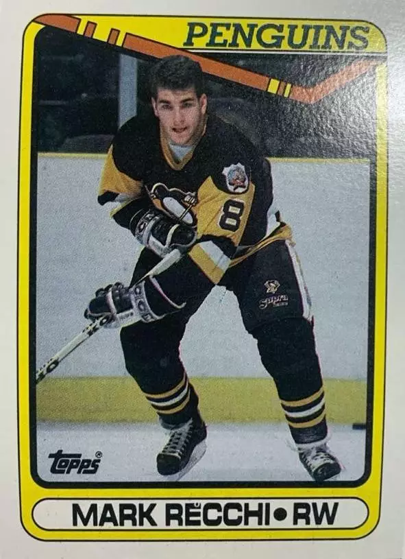 Хоккей Карточка Mark Recchi - Марк Рекки Pittsburgh Penguins - Питтсбург НХЛ-NHL