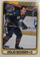 Хоккей. Карточка Doug Bodger-Дуг Боджер Buffalo Sabres - Баффало Сейбрз НХЛ-NHL