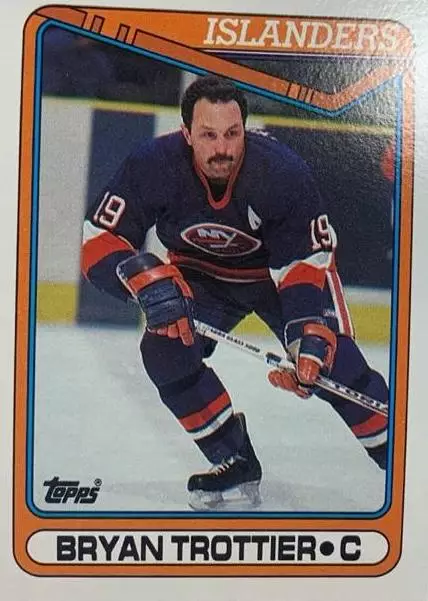 Карточка Bryan Trottier - Брайан Троттье New York Islanders - Айлендерс НХЛ/NHL