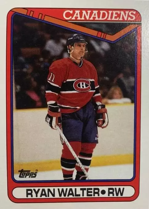 Хоккей. Карточка Ryan Walter-Райан Уолтер Montreal Canadiens - Монреаль НХЛ/NHL